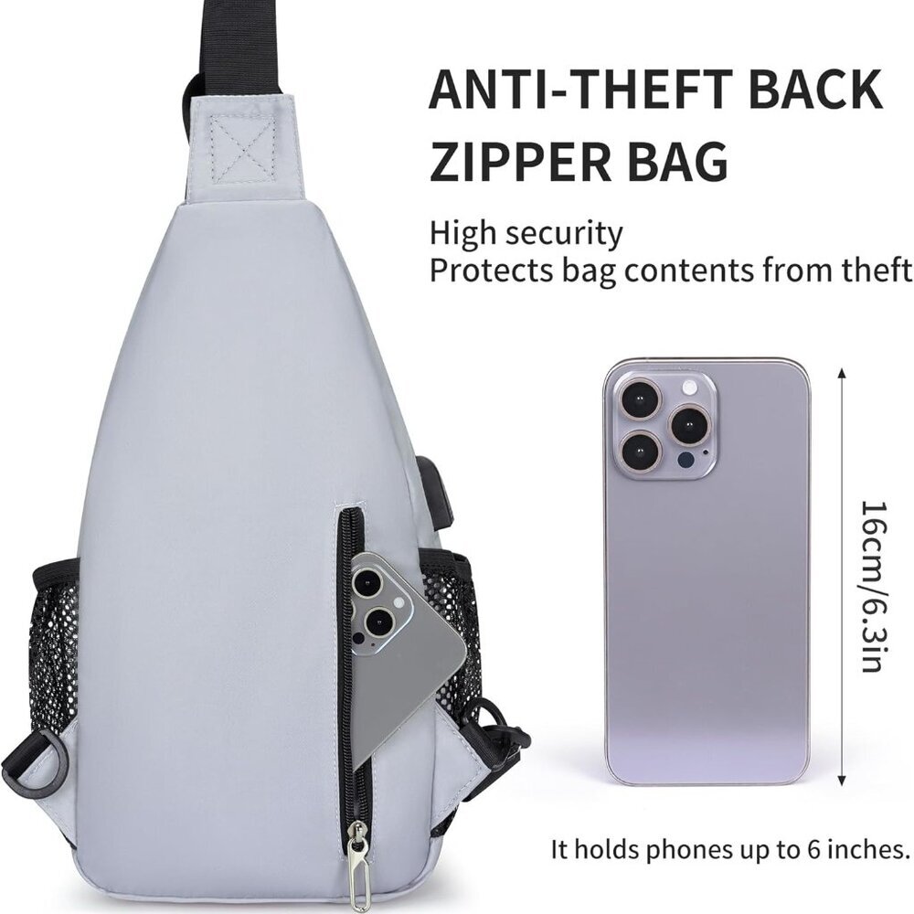 Adjustable Lightweight Sling Backpack - Stylish W… - image 6